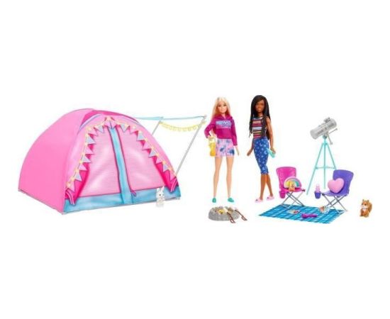 Mattel Lalka Barbie Barbie Zestaw Kempingowy I 2 Lalki