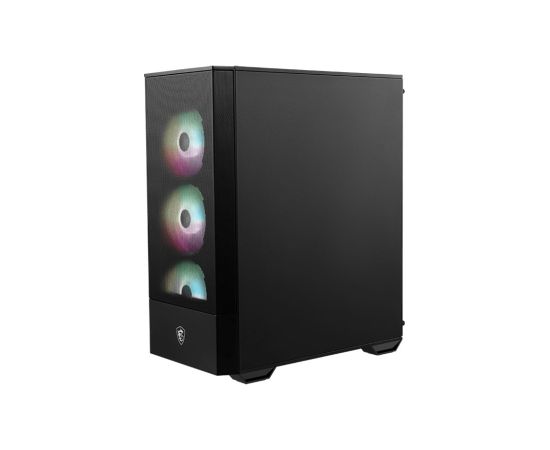 MSI MAG FORGE 112R computer case Midi Tower Black, Transparent