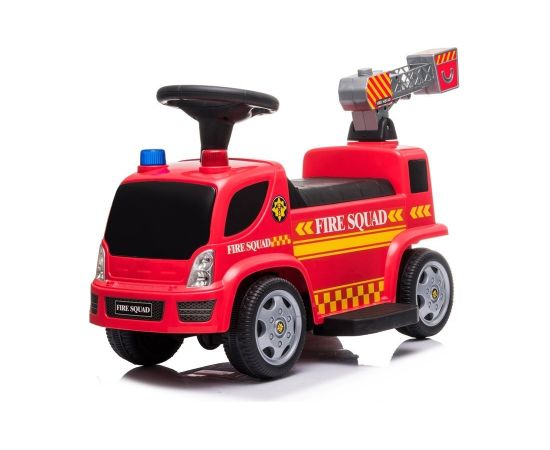 Lean Cars Fire Brigade Riding Vehicle Ladder Soap Bubbles Sounds