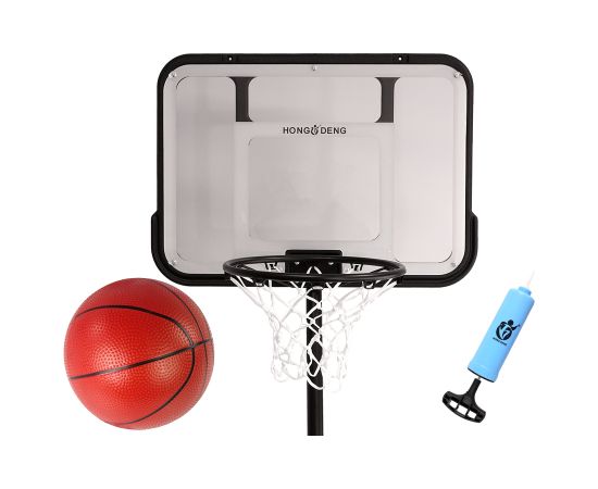 Import Leantoys Basketball hoop Basket Ball Garden Black 2.5 m