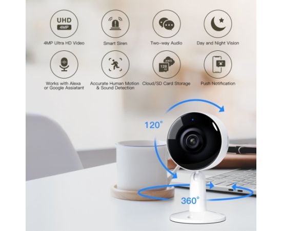 Arenti security camera IN1Q 4MP UHD Indoor Camera