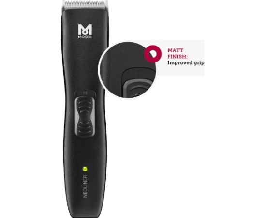 MOSER PROFESSIONAL CORDLESS HAIR TRIMMER NEOLINER BLACK - Машинка для стрижки волос, окантовка