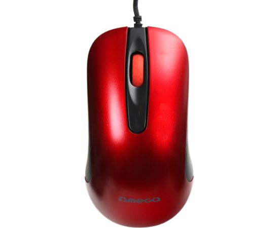 Компьютерная мышь Omega OM0520R | 1000 DPI | USB | красная