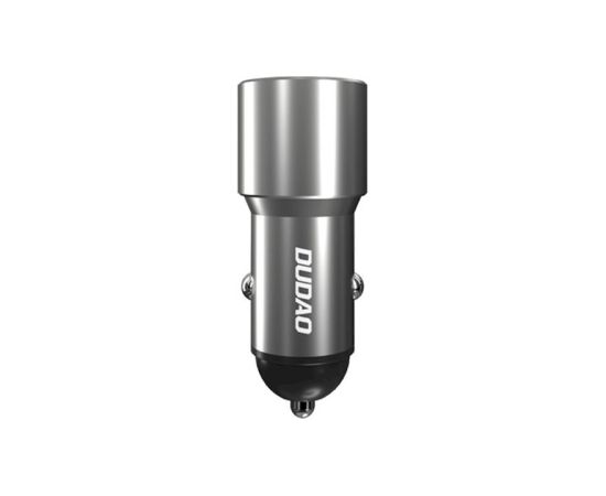 Dudao car charger USB | USB Typ C Power Delivery Quick Charge 22,5 W gray (R4PQ)