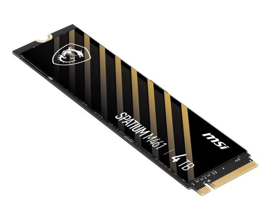 MSI SPATIUM M461 PCIe 4.0 NVMe M.2 4TB PCI Express 4.0 3D NAND