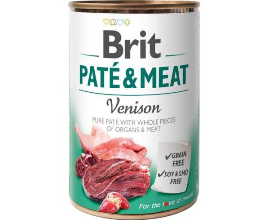 Brit BRIT PATE & MEAT VENISON 400g