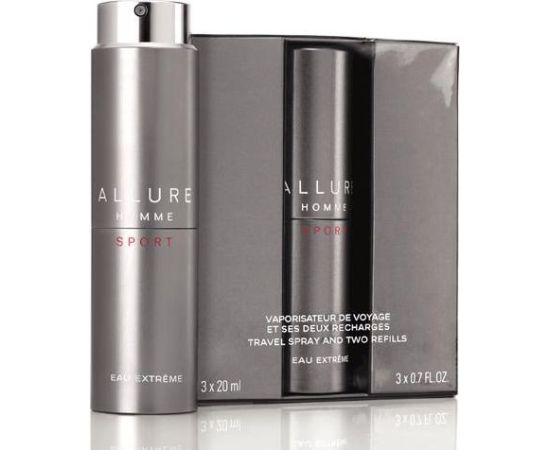 Chanel  Allure Homme Sport Eau Extreme EDT 60 ml (podróżny atomizer + wkłady)