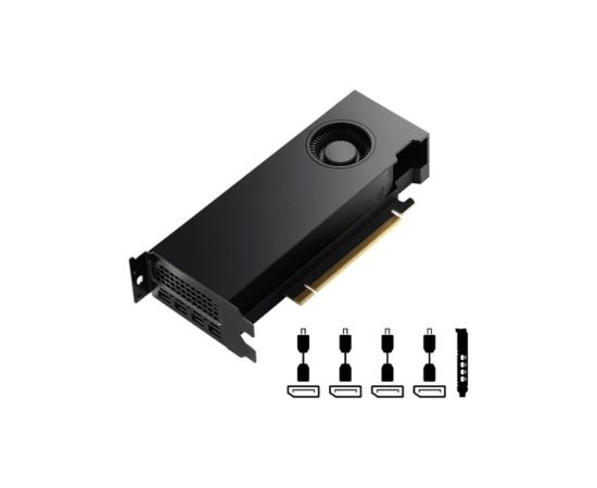 Pny Technologies Graphics card PNY NVIDIA RTX 4000 SFF Ada Generation, 20 GB GDDR6 160-bit,  PCIe 4.0 x16, Dual Slot, 4x Mini DP 1.4a, LP - ATX bracket, Retail, 1x mDP to DP adapter