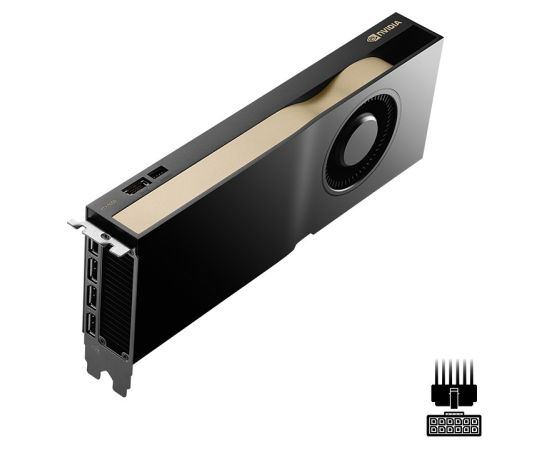 Pny Technologies PNY NVIDIA RTX 5000 Ada Generation, 32 GB GDDR6 ECC 256-bit, PCIe 4.0 x16, Dual Slot, 4x DP 1.4a, ATX - ATX bracket, 1x 16-pin power supply cable, retial