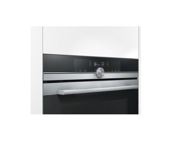 Siemens HB672GBS1 oven 71 L A+ Black, Stainless steel