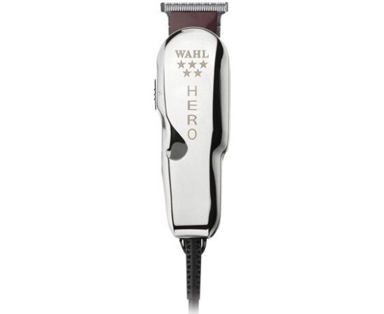 WAHL PROFESSIONAL 5 STAR SERIES HERO TRIMMER SILVER - Mašīnīte matu griešanai ar vadu, kantītei