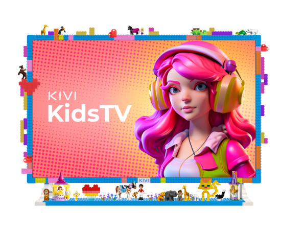 Kivi KidsTV - 32" Full HD Android TV