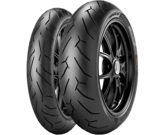 180/55ZR17 Pirelli DIABLO ROSSO II 73W TL SPORT TOURING Rear