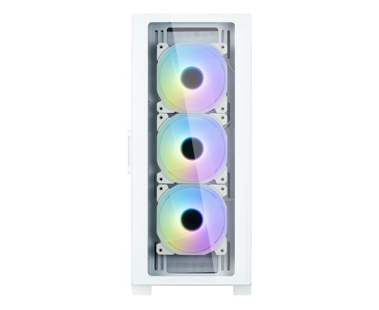 Zalman I3 NEO TG white, RGB fan x4