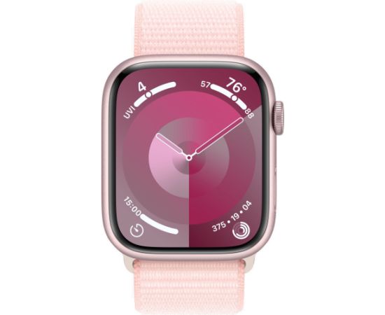 Apple Watch 9 GPS + Cellular 45mm Sport Loop, pink (MRMM3ET/A)