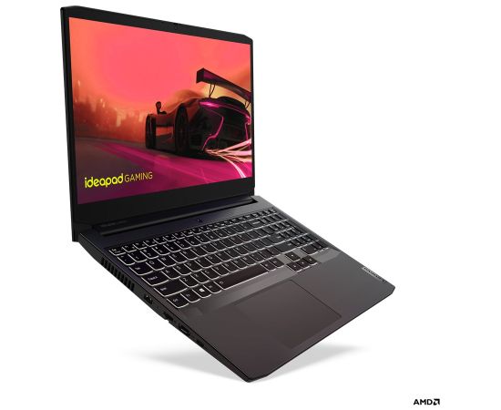 Lenovo IdeaPad Gaming 3 15ACH6 Ryzen 5 5500H 15.6" FHD IPS 300nits AG 144Hz 16GB DDR4 3200 SSD512 GeForce RTX 2050 4GB NoOS Shadow Black Ноутбуки