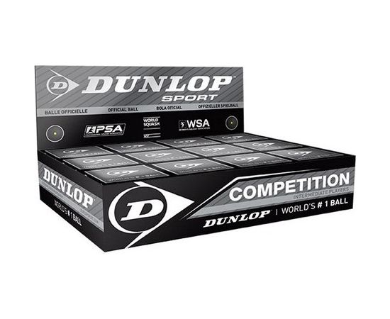 Squash ball Dunlop COMPETITION 12-box