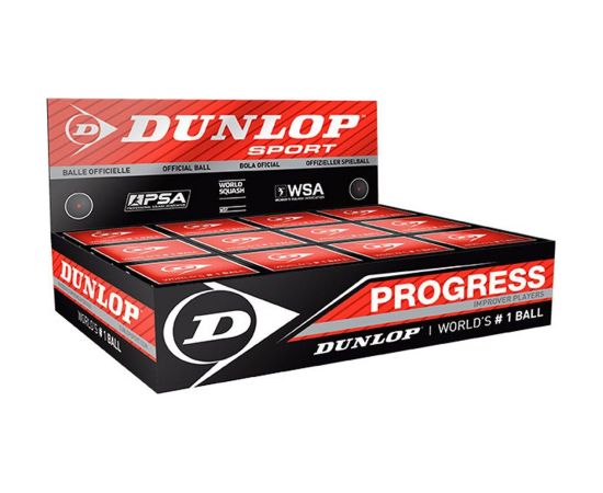 Squash ball Dunlop PROGRESS 12-box