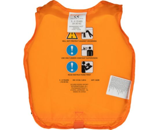 Swimming vest WAIMEA 52ZB ORA 18-30 kg