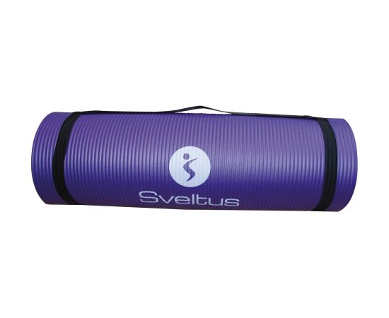 Exercise mat SVELTUS TRAINING MAT 1360 180x60x1cm Purple