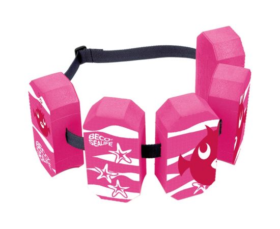 Beco Aquatic fitness belt 5 pads SEALIFE 96071 4 2-6 years 15-30kg pink