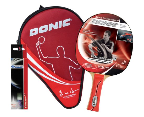 Table tennis bat DONIC Waldner TT-SET 600 ITTF approved