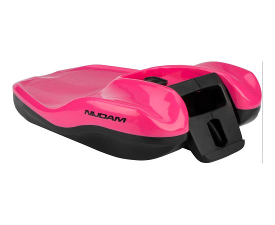 Snowshoes with handlebar NIJDAM Snowhoover N51DA03 plastic Pink/Black