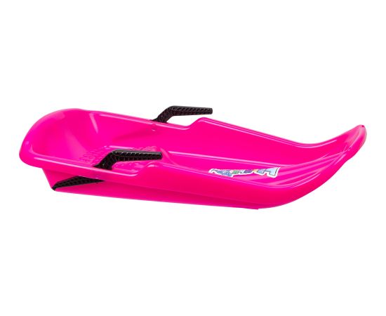 Sledge plastic RRESTART Twister 0298 80x39 cm Pink