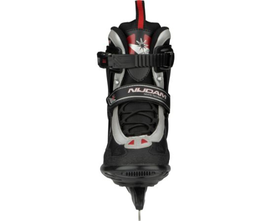 Hockey skates NIJDAM 3352 Semisoft boot 40 Black/Silver