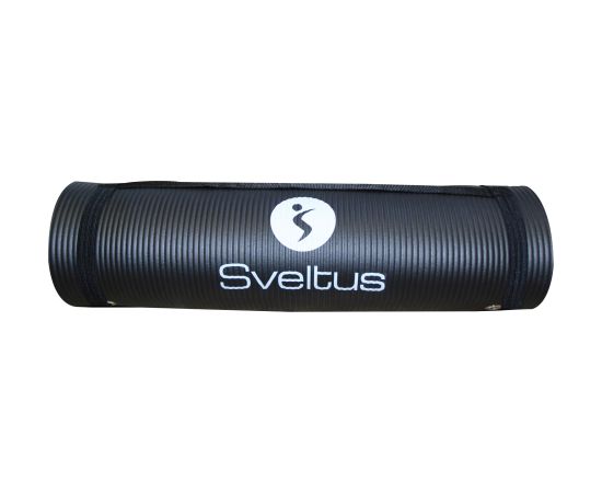 Exercise mat SVELTUS TRAINING MAT 140x60x1cm Black