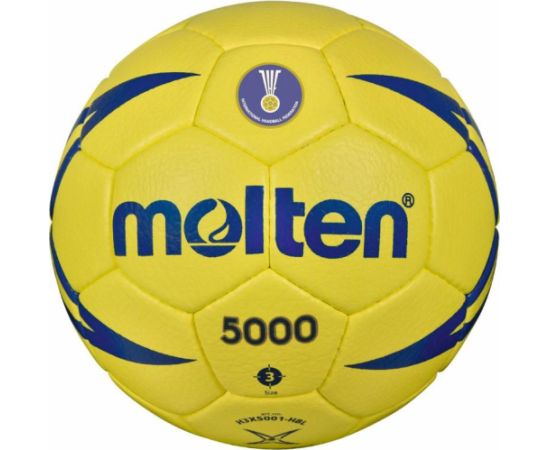 Handball ball competition MOLTEN H3X5001-HBL synth.leather size 3