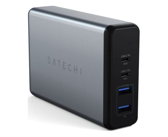 Lādētājs Satechi 2x USB-A 2x USB-C 3 A (ST-TC108WM)