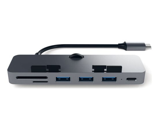 HUB USB Satechi Clamp Hub Pro 1x SD 1x USB-C 1x microSD  + 3x USB-A 3.0 (ST-TCIMHM)