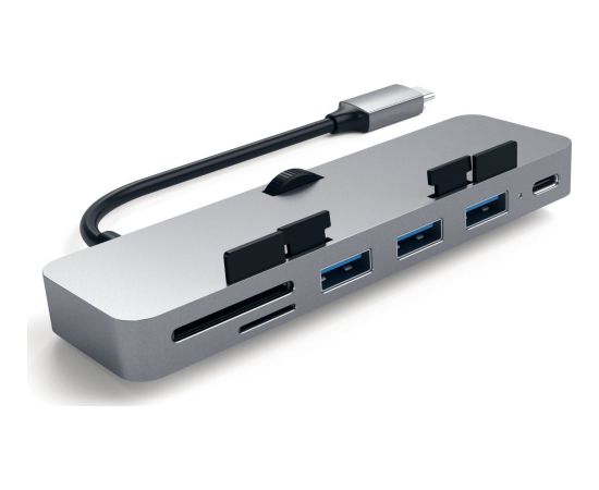 HUB USB Satechi Clamp Hub Pro 1x SD 1x USB-C 1x microSD  + 3x USB-A 3.0 (ST-TCIMHM)