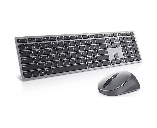 Dell KM7321W Premier Multi-Device Keyboard and Mouse Combo, Titan Grey, USB/Bluetooth, UK