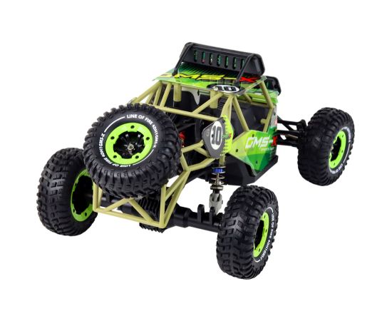 Import Leantoys Off-Road Car Green Remote Controlled 4D-H1 RC Car Off-Road 4x4