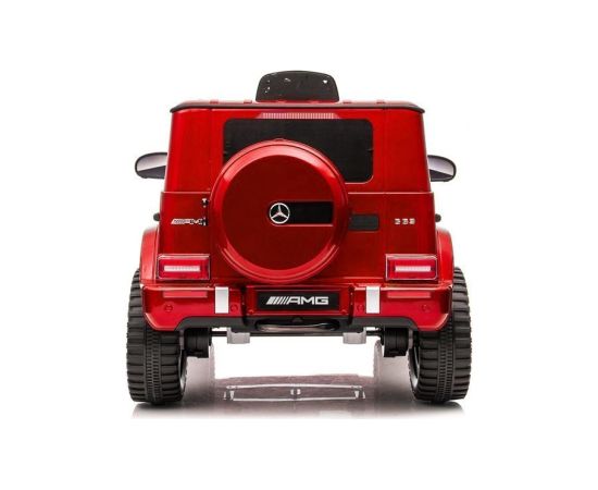 Lean Cars Mercedes G63 BBH-0002 bērnu elektriskā automašīna, sarkans-lakots