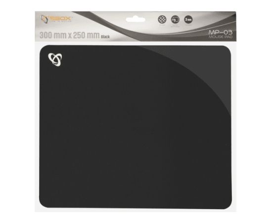 Sbox MP-03B Black Gel Mouse Pad