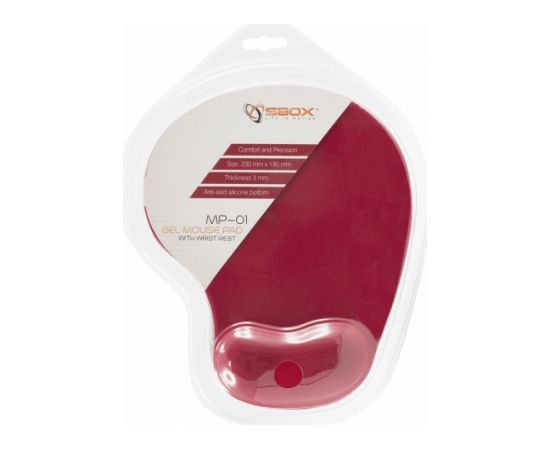 Sbox MP-01R Red Gel Mouse Pad