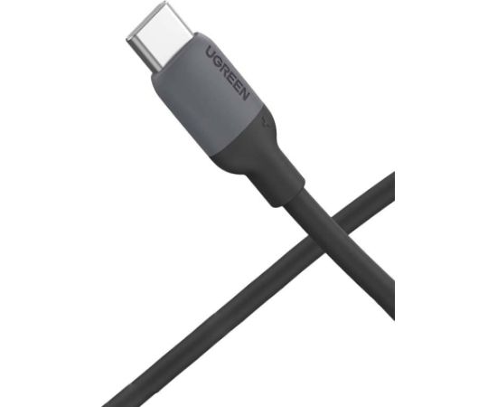 Ugreen USB Type C - Lightning kabelis (MFI sertifikāts) C94 chip 1m melns (US387 20304)