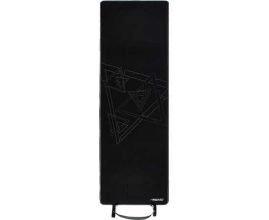 Yoga Mat AVENTO 42MC BKG Print Neoprene 180x60x0,6cm Black