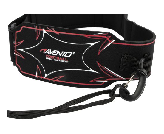 Football skill trainer AVENTO 75BC Black/red