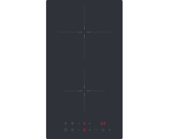 Schlosser BT3523 Indukcijas virsma, iebūvējama, Domino, 30cm Iebūvējama virsma - Indukcijas