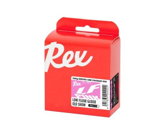 Rex Wax LF Pink "Old Snow” Block Glider +5/-15°C 200g / +5...-15 °C Средства по уходу