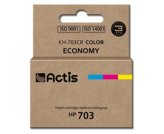 Actis KH-703CR ink (replacement for HP 703 CD888AE; Standard; 12 ml; color)