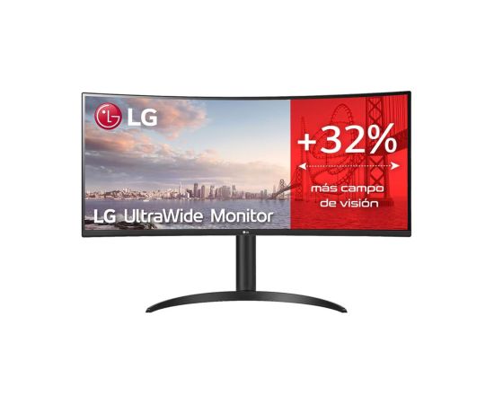 LG 34WP75CP-B LED display 86.4 cm (34") 3440 x 1440 pixels Wide Quad HD LCD Black