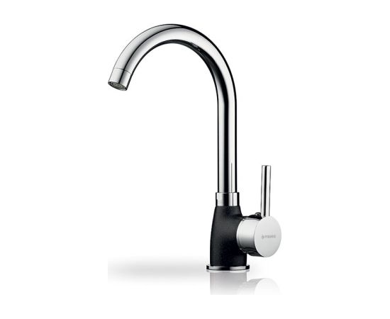 Pyramis Bello Duo Kitchen mixer 090927138 Granite, silver/black dotted