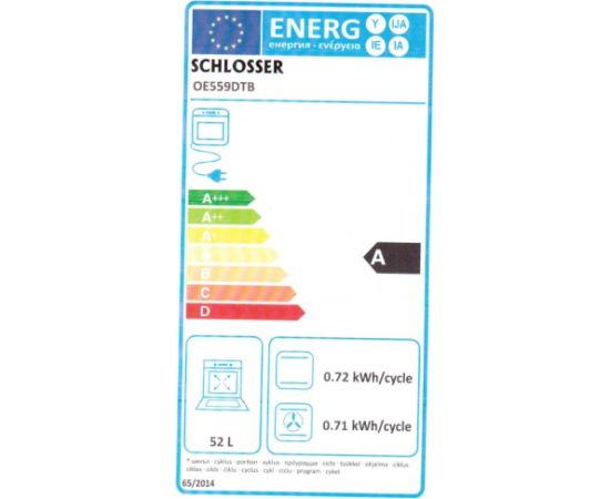 Built in oven Schlosser OE559DTB