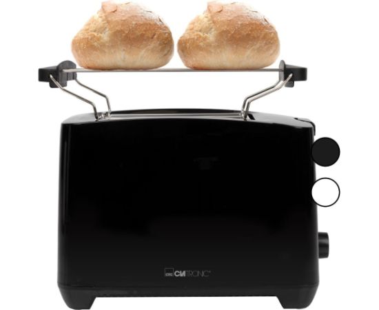 Toaster Clatronic TA3801B, black