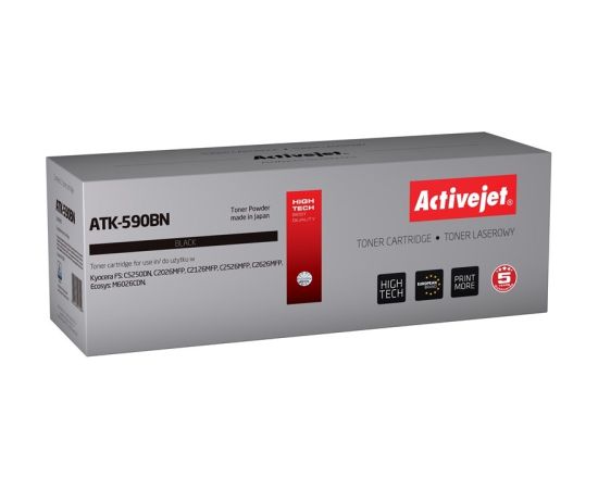 Activejet Toner ATK-590BN (replacement for Kyocera TK-590BK; Supreme; 7000 pages; black)